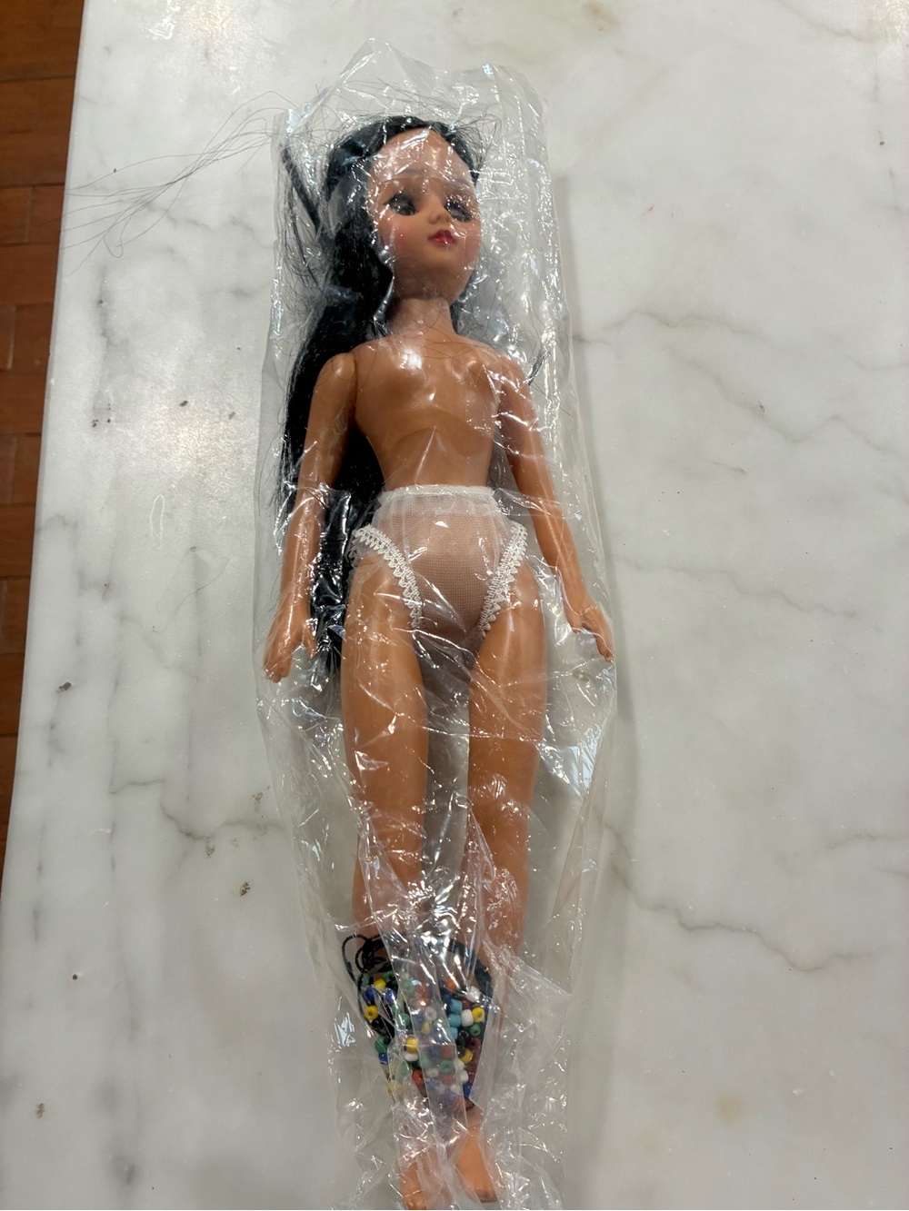 VTG Fibre Craft Native American Indian Doll Sealed 15 Inch Girl #3195 Hobbiest